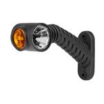 Horpol LED Breedtelamp rechts rood/wit/amber 12-24V 0,5m+1,5mm² con
