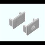 Eindkap | voor BAC-ALU3 | met kabeldoorvoer