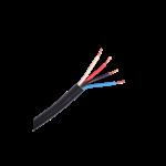4-aderige kabel | 1,50mm² | zwart-rood-wit-blauw | 50m