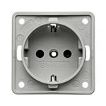 Berker Contactdoos 230V Inbouw Grijs Mat