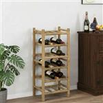 vidaXL Wijnrek Naturel 32,5 x 29,5 x 72 cm Bamboe