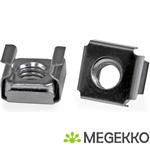 StarTech.com 50 Stuks M6 Plaatmoeren voor Serverrack