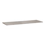Wastafelblad Beton 160.5x45.7x2.5 cm Beton Grijs