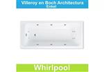 Ligbad Villeroy & Boch Architectura 170x70 cm Balboa Whirlpool systeem Enkel