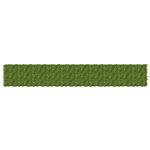 vidaXL Balkonscherm met bladeren Groen en Geel 500 x 75 cm