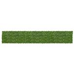 vidaXL Balkonscherm met bladeren Groen en Geel 600 x 100 cm