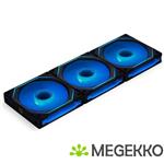 Lian Li UNI FAN SL-INF 120, 3-pack, Black, ARGB Reverse Blade PWM