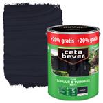 CetaBever Schuur & Tuinhuis Beits - 3 liter - Antraciet