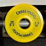 Lifemaxx - Crossmaxx - Halterschijven - Bumper Plates - 1,5 t/m 20kg