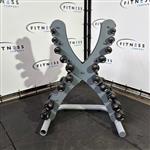 Lifemaxx dumbell set incl rek