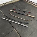 Set met diverse stangen