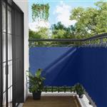 vidaXL Balkon Scherm Blauw 110 x 800 cm Oxford Stof