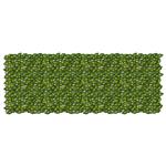 vidaXL Balkonscherm met bladeren Groen en Geel 200 x 75 cm