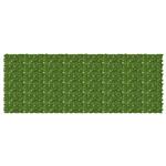 vidaXL Balkonscherm met bladeren Groen en Geel 400 x 150 cm