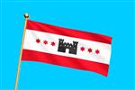 Vlag provincie Drenthe 300x450 cm