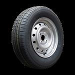 Goodride Luchtband + wiel 175/70 R13 ST290 M+S TL + 4½Jx13H2 ET30 57/100/4 86 N staal grijs