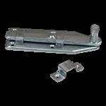Hahn Plaatschuif vlak 100 x 35mm verzinkt