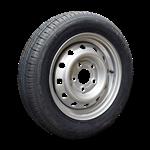 Goodride Luchtband + wiel 155 R13C ST290 + 4½Jx13H2 ET30 67/112/5 90/88 N staal grijs