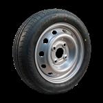 Linglong Luchtband + wiel 185/70 R13C R701 M+S + 4½Jx13H2 ET30 57/100/4 106/104 N staal grijs