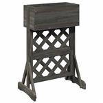 vidaXL Verticale Tuin Trellis Grijs 48 x 30 x 70,5 cm