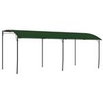 vidaXL Paviljoen 6 x 3 x 2,55 m Groen Stof en Aluminium 180 gsm