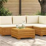 vidaXL Tuin Bijzettafel Massief Acaciahout Bruin 60 x 60 x 30 cm