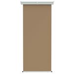 vidaXL Zijscherm Balkon 100% polyester ijzer staal
