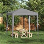 vidaXL Partytent 200 x 200 x 240 cm Lichtgrijs PE en staal