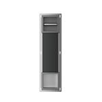 Toiletrolhouder Zonder Klep en Reserverolhouder Inbouw Wiesbaden Rocko Gunmetal
