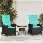 vidaXL Tuinstoel 56 x 64 x 94 cm staal