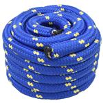 vidaXL Boottouw Blauw PP