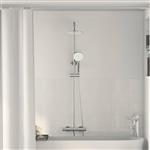 vidaXL Thermostatisch Douchesysteem Set Chroom SS201