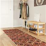 vidaXL Vloerkleedloper MARSA Multikleur 100 x 400 cm Polyester en PVC