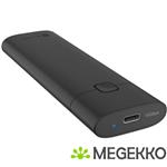 ICY BOX IB-1806MT-CU31 SDD-behuizing Zwart M.2