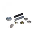 HTD Drukknopen met Pons voor Isolatiedoek 12st