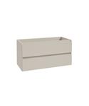 Onderkast Wiesbaden Alvara 100x46 cm 2 Laden 1 Uitsparing Cashmere