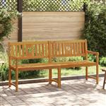 vidaXL Tuinbank Naturel 180 x 55,5 x 90 cm Massief Acaciahout