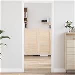 vidaXL Schuifdeuren Naturel 80 x 40 cm Massief grenenhout