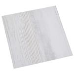 vidaXL Zelfklevende Vloerplanken 30,5 x 30,5 cm 20 pcs PVC Wit en Hout