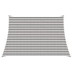 vidaXL Zonneschaduwzeil Lichtgrijs en wit. 3 / 4 x 3 m HDPE