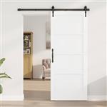 vidaXL Binnendeur Wit 83 x 202 cm Multiplex