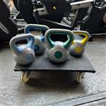 Kettleball set - 4-6-10 KG