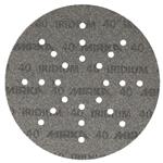 Mirka Iridium Grip klittenband schuurschijven 225mm met 24 gaten voor Mirka LEROS en FLEX Giraffe - 