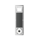 Toiletrolhouder Zonder Klep en Reserverolhouder Inbouw BWS Milan Mat Wit