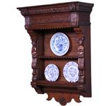 Wandkastje of wandrek met renaissance steekwerk 17e eeuw en later (No.371415)