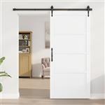 vidaXL Binnendeur Wit 93 x 202 cm Multiplex