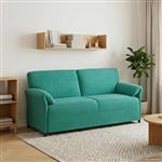vidaXL 3-Zits Bank Turquoise 198 x 83 x 95 cm Fluweel