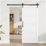 vidaXL Binnendeur Wit 86 x 198,5 cm Multiplex
