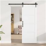 vidaXL Binnendeur Wit 78 x 202 cm Multiplex