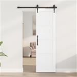 vidaXL Binnendeur Wit 61 x 198,5 cm Multiplex